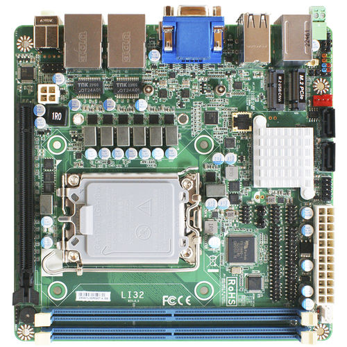 Scheda madre mini-ITX - LI32-H6100 - Jetway Information Co., Ltd. - Intel® Celeron® / Intel® Pentium / Intel® Core i3
