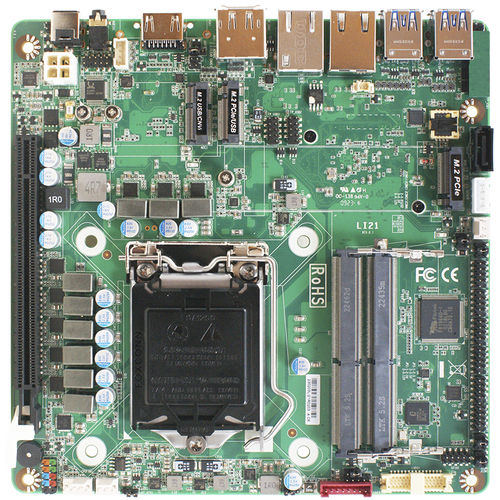 Scheda madre mini-ITX - LI21-H420E - Jetway Information Co., Ltd. - Intel® Cor di 10ª generazione / Intel® Core™ di undicesima generazione / Intel® H420E