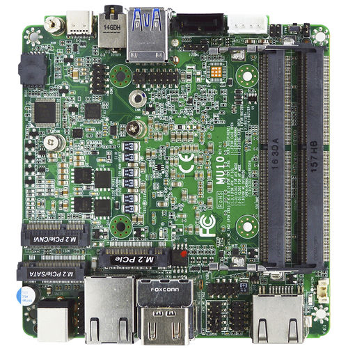 Scheda madre NUC - MU10 - Jetway Information Co., Ltd. - Intel® Celeron® 6305E / Intel® Core™ di undicesima generazione / Intel® Core™ i5-1135G7