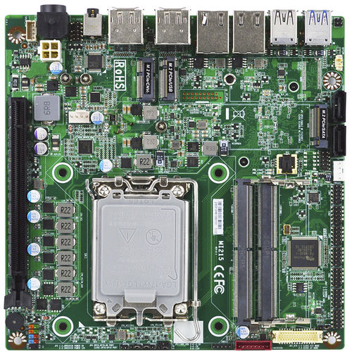 Scheda madre mini-ITX - MI215H6100 - Jetway Information Co., Ltd. - Intel® Celeron® / Intel® Core i3 / Intel® Core i5
