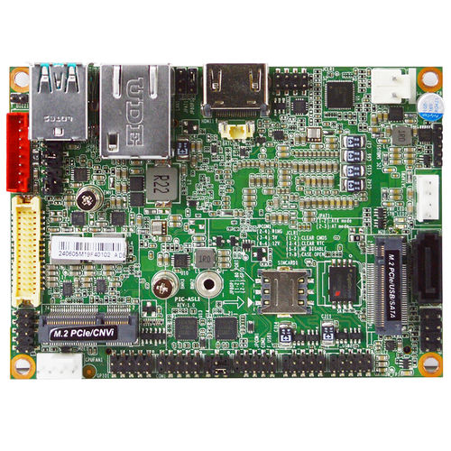 Scheda madre Pico-ITX / 2.5" - PIC-ASL1 - Jetway Information Co., Ltd. - Intel® Atom™ x7213RE / Intel® / DDR5 SO-DIMM
