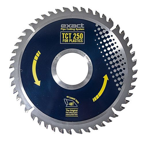 Lama per sega circolare - TCT P250 - Exact Tools Oy - TCT / in plastica / per polietilene