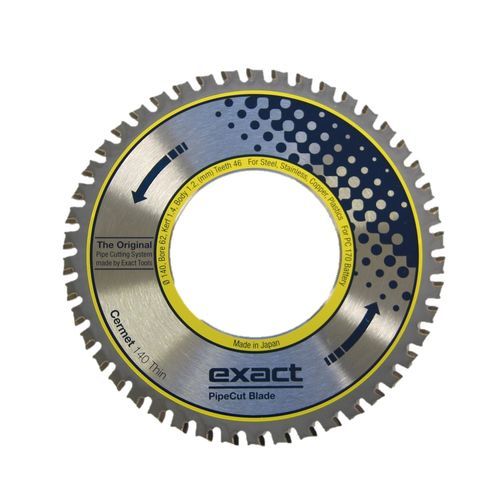 Lama per sega circolare - Cermet 140 THIN - Exact Tools Oy - per troncatura / in cermet / per acciaio inossidabile