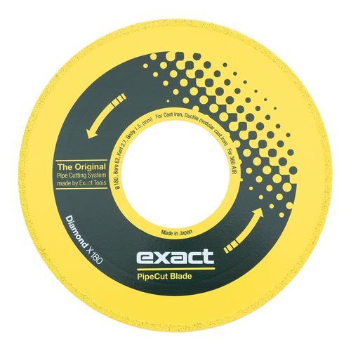Disco da taglio per ghisa - Diamond X180 - Exact Tools Oy - diamantato / rinforzato