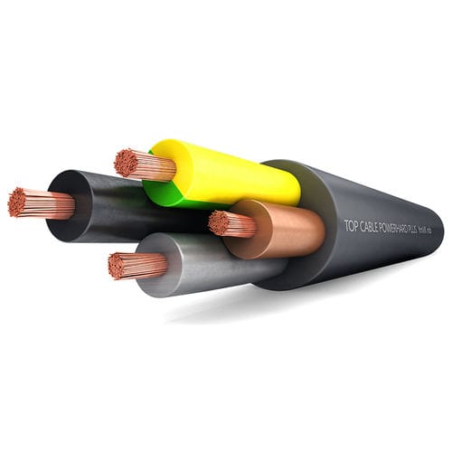Cavo elettrico di alimentazione - POWERHARD PLUS YmVK mb - Top Cable - isolato / resistente alle fiamme / resistente all'acqua