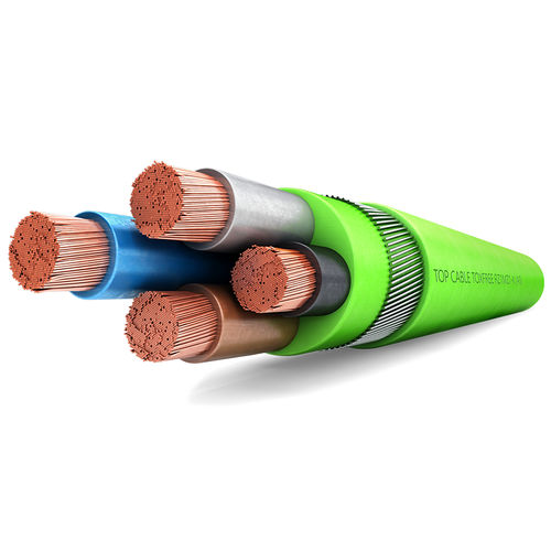 Cavo elettrico blindato - TOXFREE ZH RZ1MZ1-K (AS) - Top Cable - di alimentazione / ATEX / cordato a trefoli