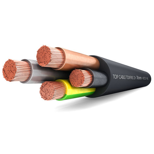 Cavo elettrico di alimentazione - TOXFREE ZH XTREM H07ZZ-F (AS) - Top Cable - resistente alle fiamme / cordato a trefoli / in rame