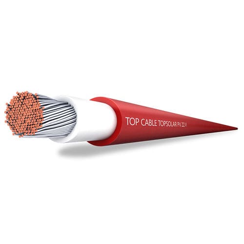 Cavo elettrico di alimentazione - TOPSOLAR PV ZZ-F / H1Z2Z2-K - Top Cable - isolato / resistente alle fiamme / cordato a trefoli