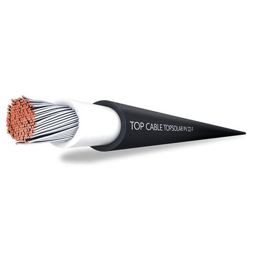 Cavo elettrico per applicazioni solari - TOPSOLAR PV ZZ-F DUAL - Top Cable - di alimentazione / resistente alle fiamme / cordato a trefoli