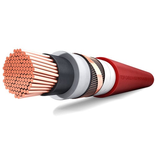 Cavo elettrico di alimentazione - X-VOLT RHZ1 Cu / OL / 2OL - Top Cable - cordato a trefoli / in rame / sotterraneo