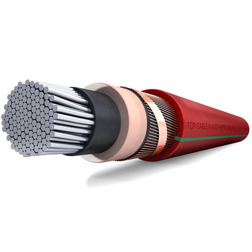 Cavo elettrico di alimentazione - X-VOLT HEPRZ1 AL - Top Cable - isolato / resistente alle fiamme / cordato a trefoli