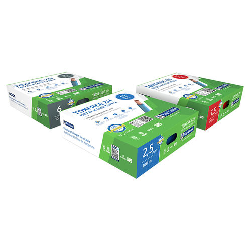 Cavo elettrico di alimentazione - TOXFREE ZH ES05Z1-K & H07Z1-K (AS)  - Top Cable - ritardante di fiamma / a resistenza chimica / per la distribuzione