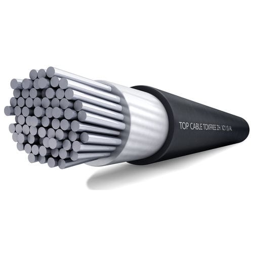 Cavo elettrico di alimentazione - TOXFREE ZH XZ1 (S) AL - Top Cable - isolato / ritardante di fiamma / in alluminio