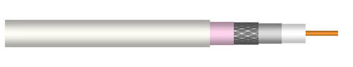 Cavo ottico audio/video - Prysmian Group - antenna TV / blindato / in rame