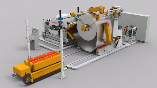 Linea di alimentazione nastro per acciaio ad alta resistenza - Elma machine - compatta