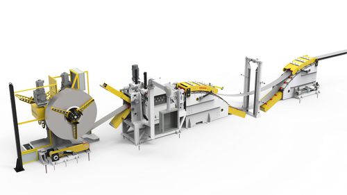 Linea di presse di formatura - Elma machine - di taglio / per alluminio