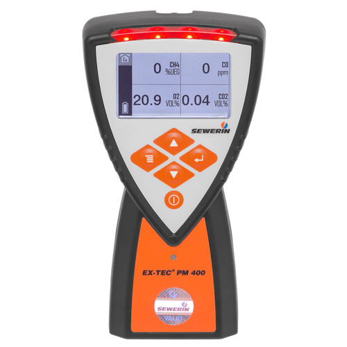 Rilevatore di gas - EX-TEC® PM 400 - Hermann Sewerin GmbH - di calibrazione / compatto / mobile