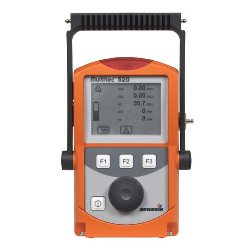 Rilevatore di gas - Multitec 520 - Hermann Sewerin GmbH - multigas / elettrochimico / a diffusione