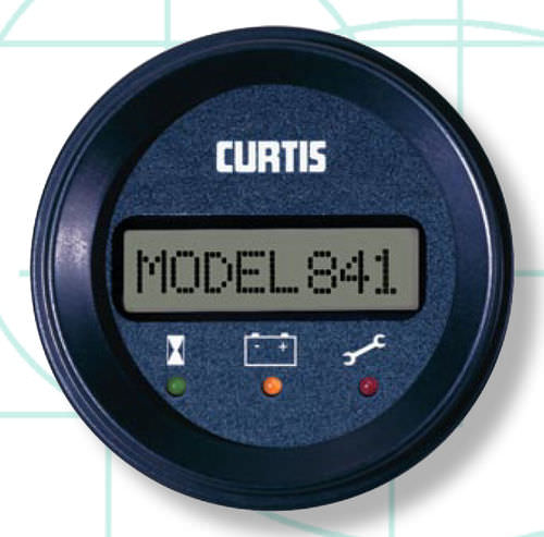 Indicatore di scarica - 12 - 15 VDC, max. IP65 | 840 - Curtis Instruments - LED / da montare su pannello / per batteria