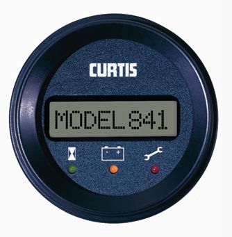Indicatore di scarica - 24 - 80 VDC | 841 - Curtis Instruments - digitale / da montare su pannello / per batteria