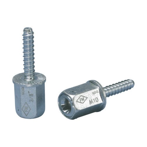 Bullone di ancoraggio - CRLAM8EG series - ERICO - filettato / a testa esagonale / a testa cava