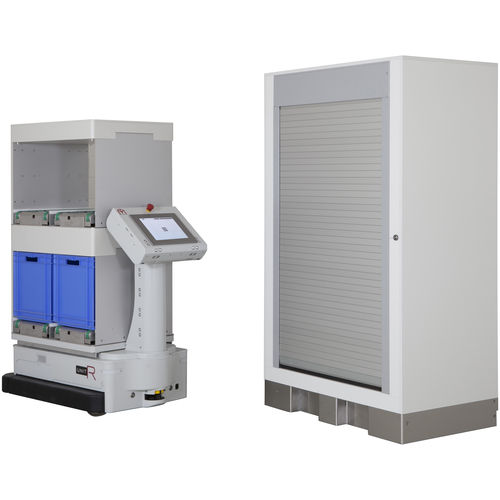 Veicolo a guida automatica per movimentazione - KLT - MT Robot AG
