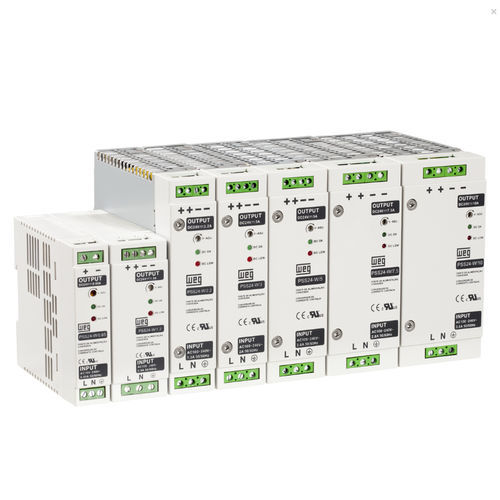 Alimentatore elettrico su guida DIN - PSS24W - WEG - AC/DC / a commutazione / monofase