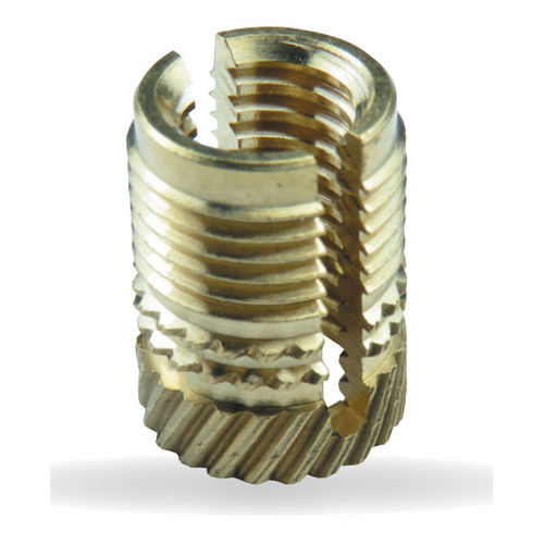 Inserto a pressione - IPLK  - INSERCO - zigrinato / a espansione / in ottone