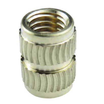 Inserto zigrinato - IHL/IHLH - INSERCO - in ottone / in acciaio inossidabile / in alluminio
