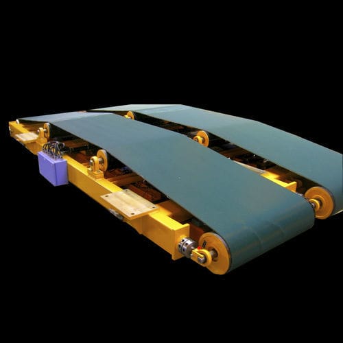 Trasportatore a nastro magnetico - CM series - Lenoir-Mec - a trascinamento elettromagnetico / per lamiere / per avvolgitore