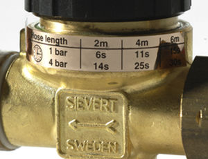 Regolatore di pressione di gas - 309121 - SIEVERT AB - per gas propano / monostadio / in ottone