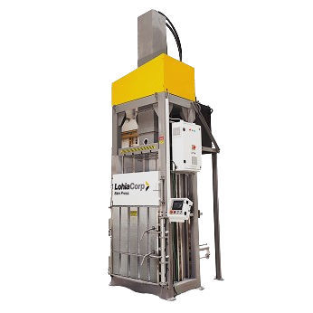 Pressa imballatrice per tessili - Lohia Corp Limited - verticale