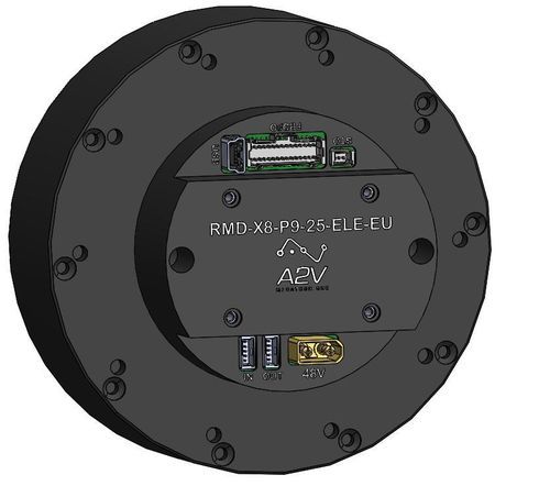 Servo motoriduttore brushless - RMD-X8-P9-25-ELE-EU - A2V Mécatronique - BLCD / DC brushless / planetario
