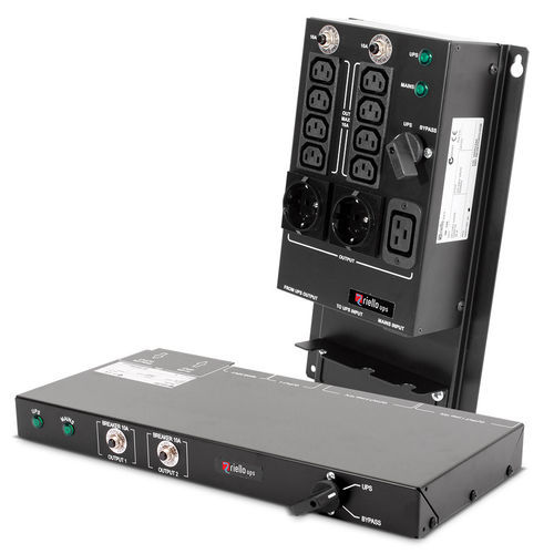 Commutatore di trasferimento manuale - Multi Pass - RIELLO UPS - per rack / per UPS