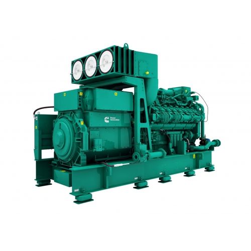 Gruppo elettrogeno per cogenerazione - QSK60G series - CUMMINS GENERATOR TECHNOLOGIES - a gas / trifase / stazionario