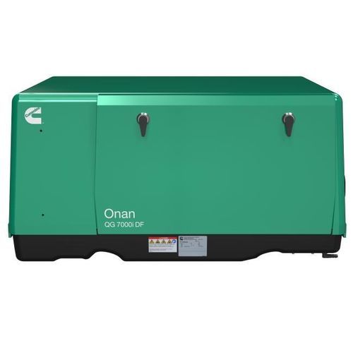Gruppo elettrogeno a gas - Onan QG 7000i DF - CUMMINS GENERATOR TECHNOLOGIES - a GPL / monofase / 60 Hz