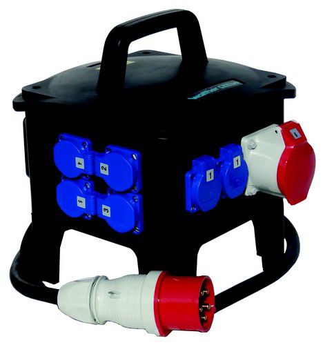 Scatola elettrica in gomma - 64911BT - WALTHER WERKE - di distribuzione / attrezzata / portatile