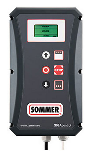 Radiocomando - GIGAcontrol - SOMMER 
Antriebs- und Funktechnik GmbH - a pulsanti / per porta / con display LCD