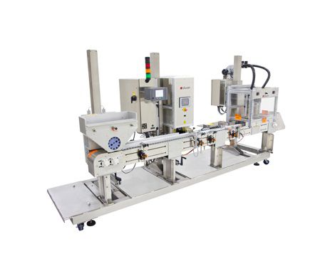 Etichettatrice automatica - EZ-100H - Axon Styrotech - per applicazione laterale / con sleeve per tubolare termoretraibile / per etichette adesive