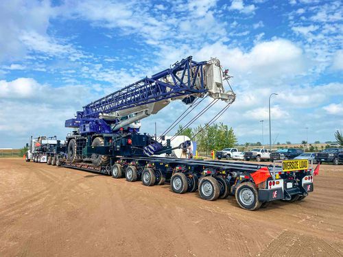 Semirimorchio gooseneck - HighwayMAX All-In-One - Faymonville Distribution S.A. - da cantiere / per attrezzatura industriale / a 3 assi