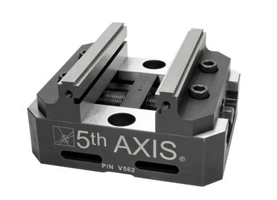 Morsa per macchina utensile - V562 - 5th Axis Inc. - verticale / per lavorazione meccanica 5 assi