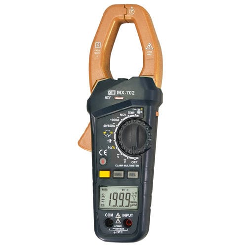 Multimetro a pinza digitale - MX-702 - CATU - portatile / 1000 V / 1000 A