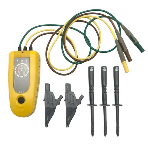 Indicatore di sequenza di fase - MS-153 - CATU - LED / portatile / compatto