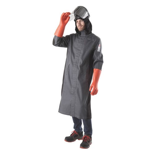 Camice corto da lavoro - AFG-2300 series - CATU - contro gli archi elettrici / in Velcro® / per saldatura