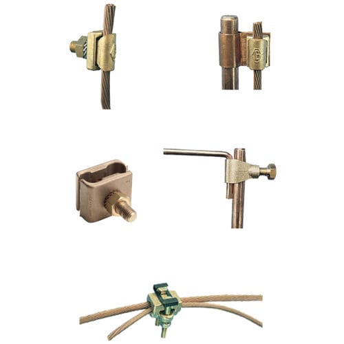 Collare per cavo elettrico di messa a terra - TO series - CATU - in acciaio galvanizzato / in alluminio / in rame
