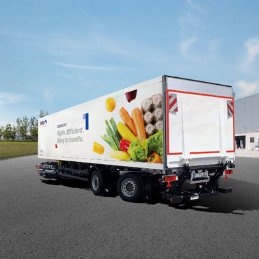 Semirimorchio porta-attrezzi - S.KOe CITY - Schmitz Cargobull - per pacchetti / di riscaldamento / a batteria