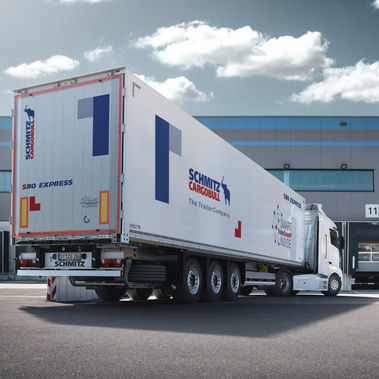 Semirimorchio porta-attrezzi - S.BO EXPRESS - Schmitz Cargobull - per pacchetti / a 2 assi / per movimentazione