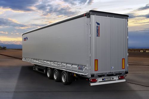 Rimorchio furgone - S. C S series - Schmitz Cargobull - per merce / a 3 assi / trainato