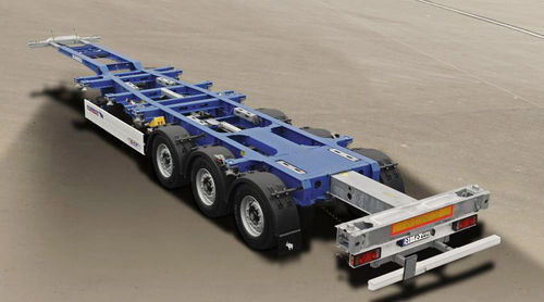 Semirimorchio per contenitore - S.CF 45’ - Schmitz Cargobull - a 3 assi / trainato