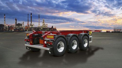 Semirimorchio per contenitore - S.CF 20', S.CF 30 - Schmitz Cargobull - per cisterna / a 3 assi / trainato